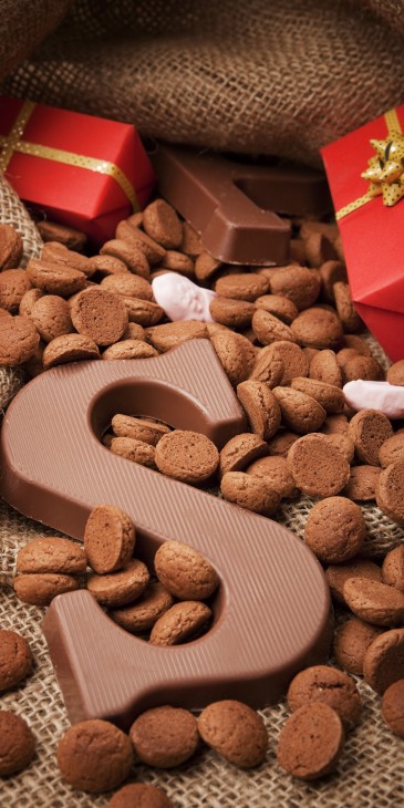 Chocoladeletter voor Sinterklaas