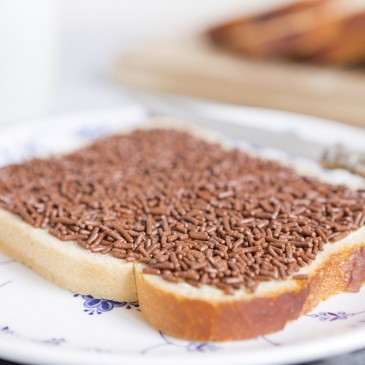 Chocoladeletter voor Sinterklaas